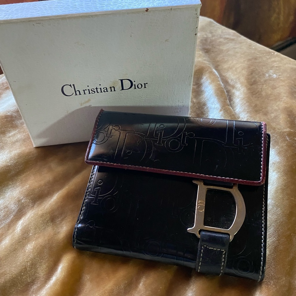 Christian Dior bifold wallet
